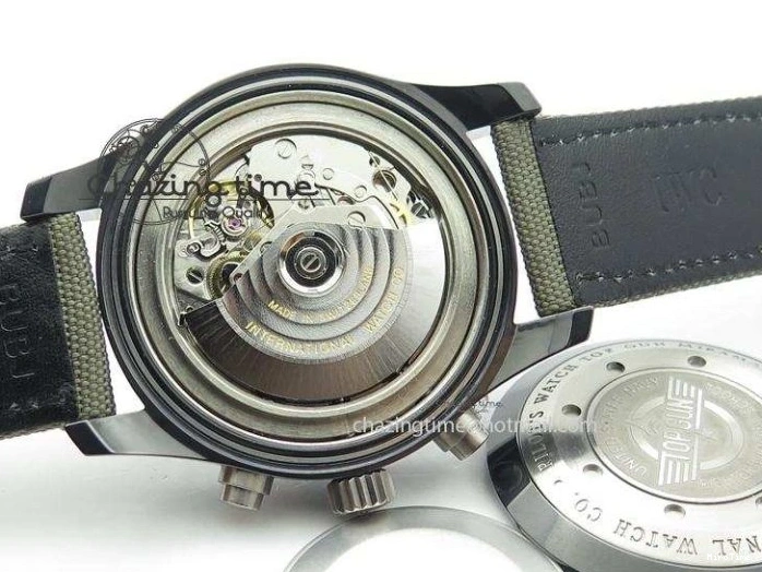 MIROTIME 0506 SunProtective Pilot Top Gun Miramar IWC388002 V6 1:1 Best Edition Ceramic Case On Nylon Strap A 7325